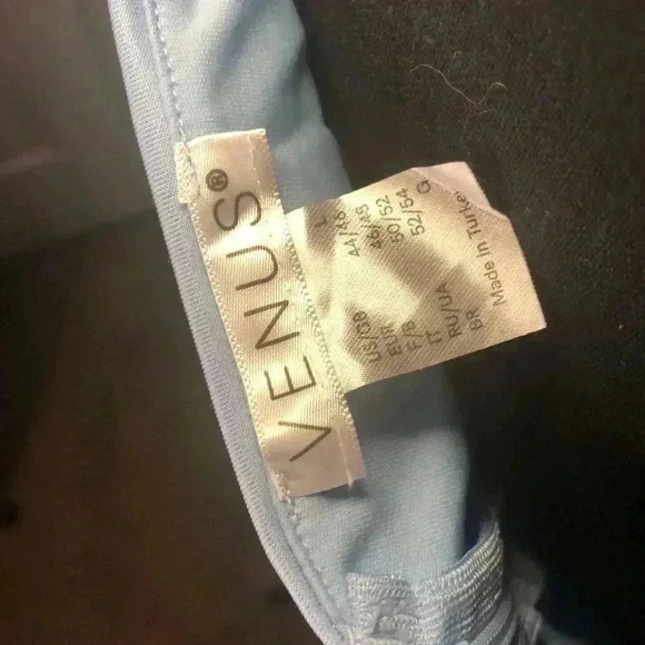 Powder Blue asymmetrical Dress - Picture 8 of 14